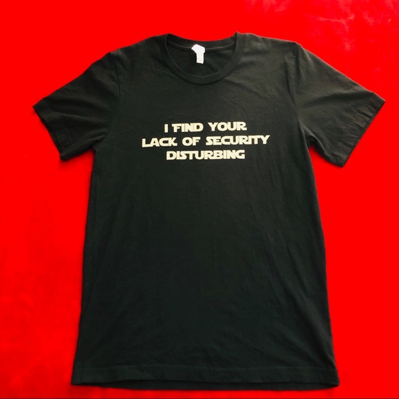 No Brand Other - Men’s Star Wars Black T-Shirt By Sz. M